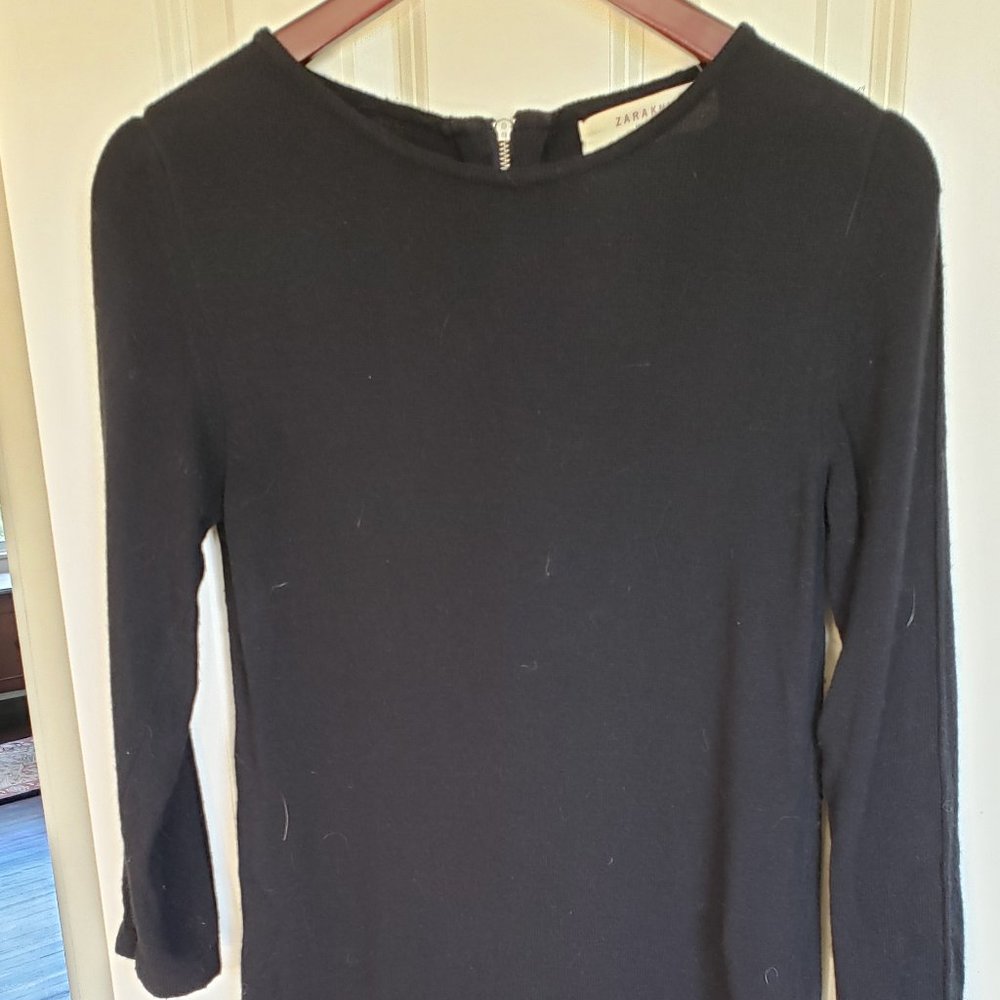 Zara high low (hi-lo) sweater dress - Medium